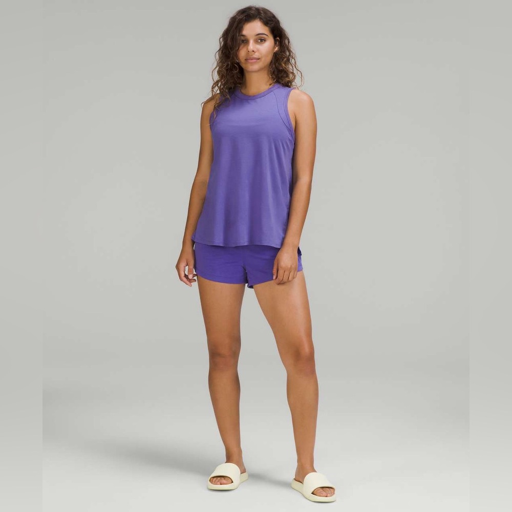 Lululemon Tank And Short Romper in Charged Indigo Size 6